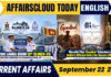 Current Affairs 22 September 2026