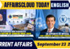 Current Affairs 23 September 2026