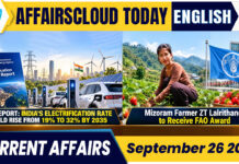Current Affairs 26 September 2026