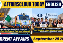 Current Affairs 29 September 2026