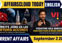 Current Affairs 3 September 2026