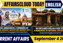 Current Affairs 4 September 2026
