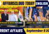 Current Affairs 8 September 2026