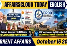 Current Affairs 16 October 2026