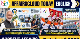 Current Affairs 6 October 2026