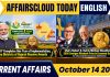 Current Affairs 14 October 2026