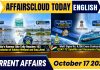 Current Affairs 17 October 2026