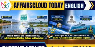 Current Affairs 17 October 2026