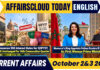 Current Affairs 2 & 3 October 2026
