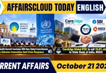 Current Affairs 21 October 2026