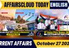 Current Affairs 27 October 2026