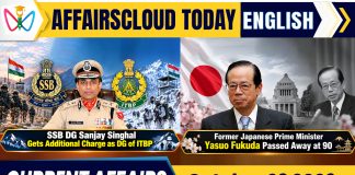 Current Affairs 29 October 2026