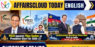 Current Affairs 31 October 2026