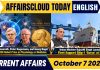 Current Affairs 7 October 2026