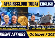 Current Affairs 7 October 2026