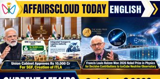 Current Affairs 8 October 2026