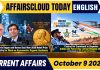 Current Affairs 9 October 2026