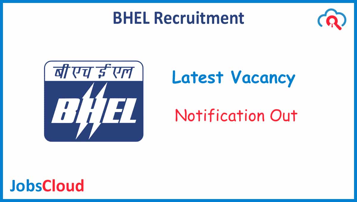 BHEL Recruitment 2020: Young Professional Post, Salary 80000 – Apply Now