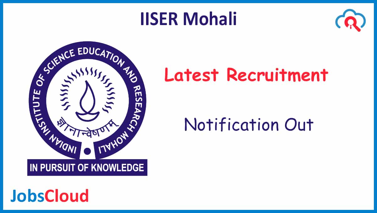 Dept. of Biological Sciences (DBS), IISER Mohali on X: 