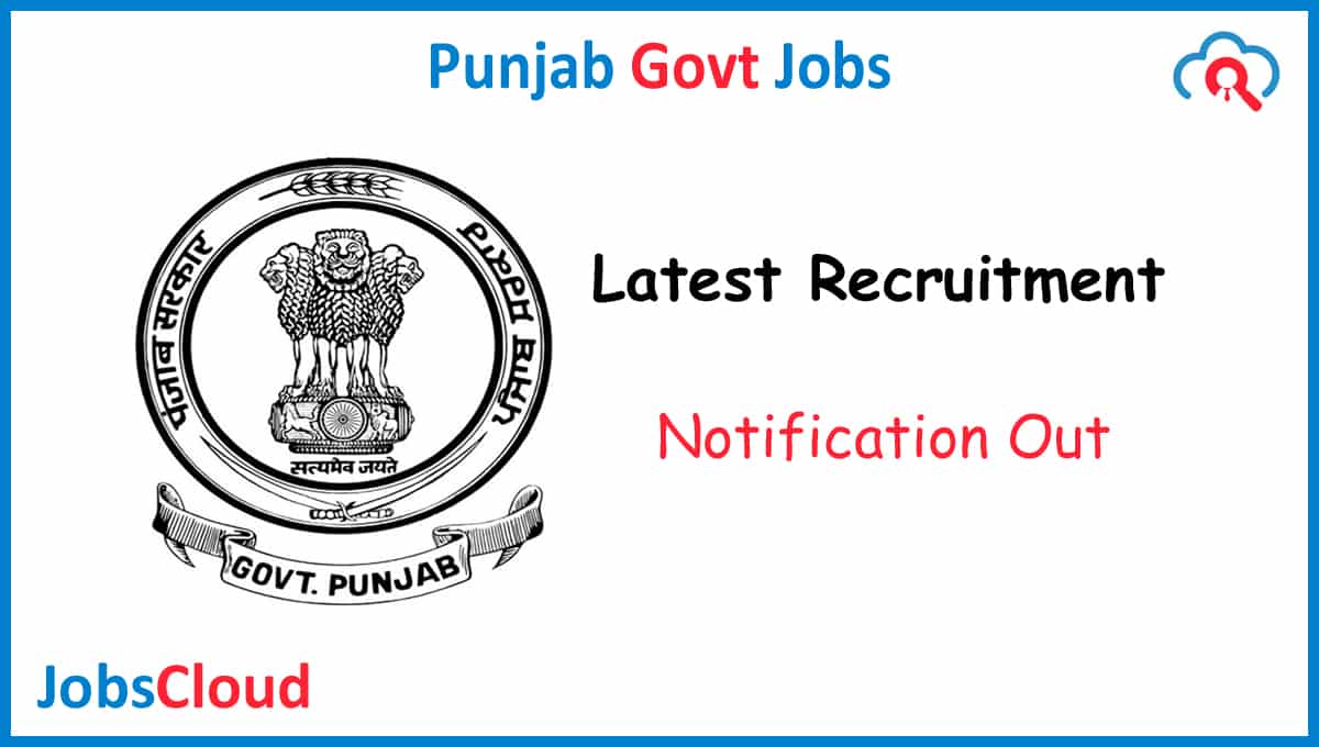 Govt Jobs in Punjab