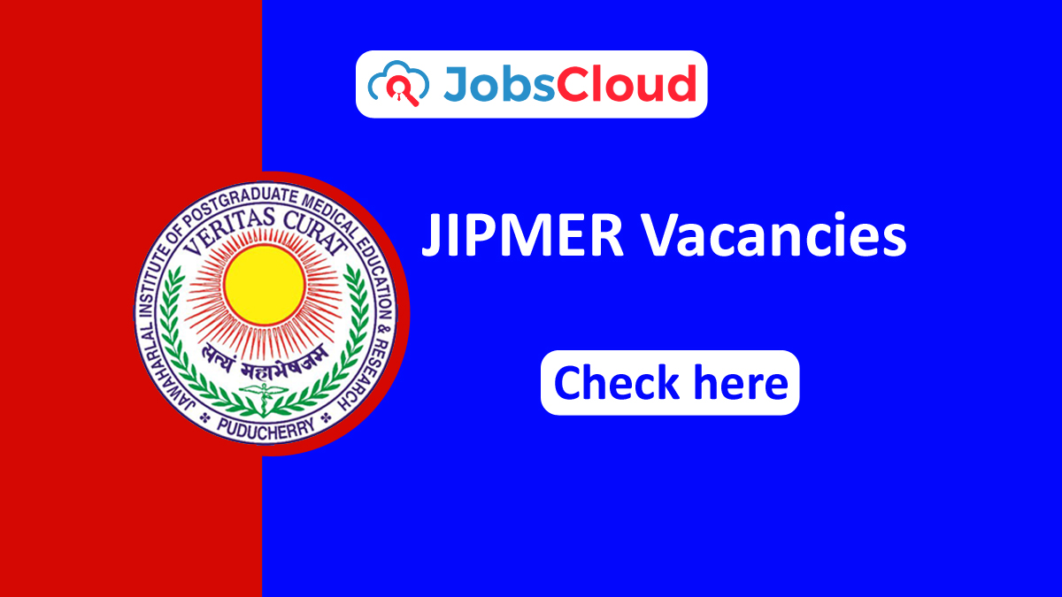 JIPMER Recruitment 2020: Senior Resident Posts, Salary 90000 – Apply Now