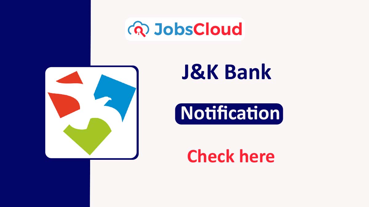 J&K Bank Business Correspondent Recruitment 2020