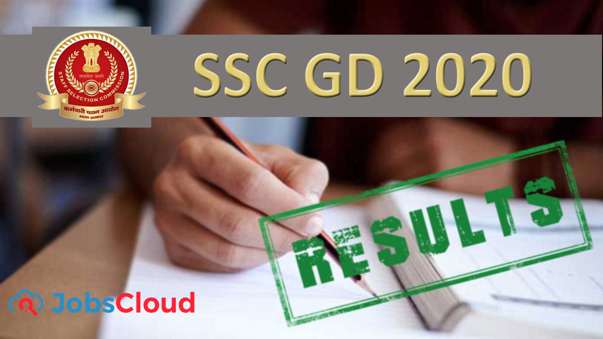 SSC GD Result 2020 Download PaperI Result here