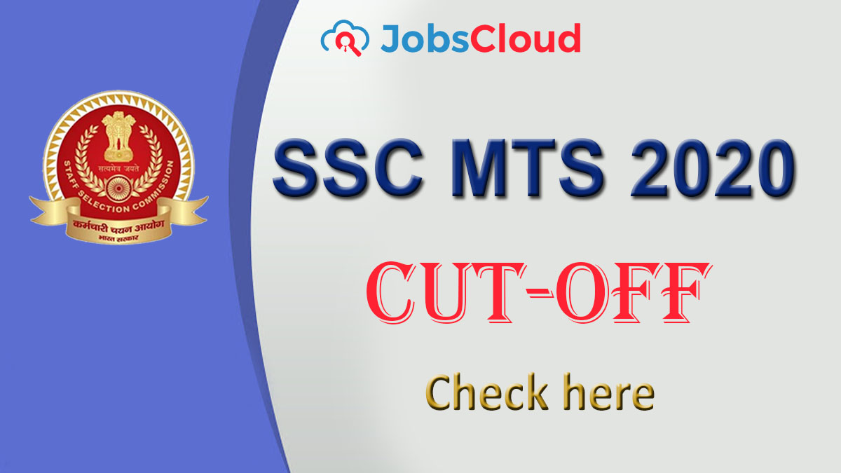 SSC MTS Cut-Off 2019-20 – Check Region Wise Paper-I Cut-Off
