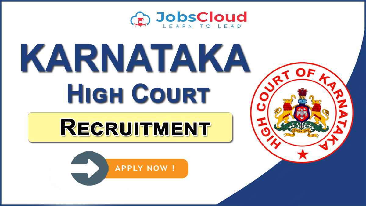 Karnataka High Court Recruitment 2021 – Apply Online for 150 Typists 