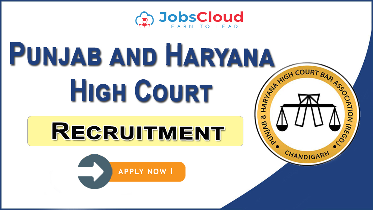 Punjab and Haryana High Court Recruitment