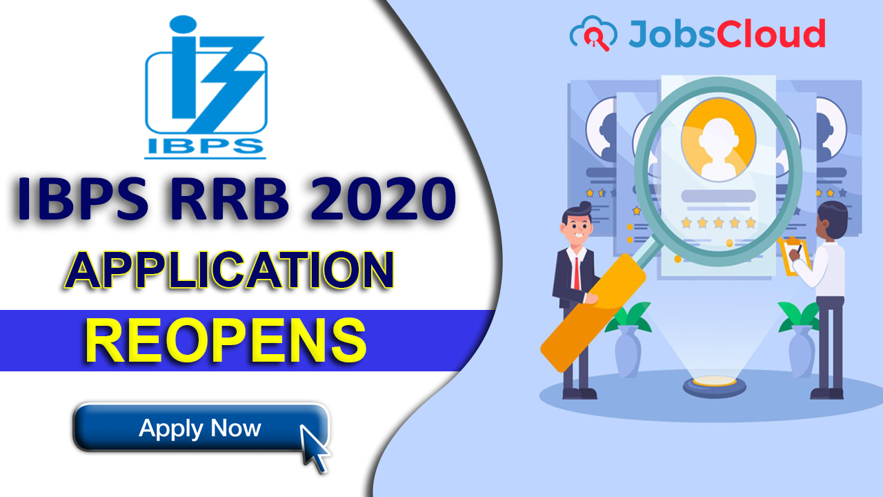 Ibps Rrb 2020 Application Link Reopens Today Check Rrb Updated