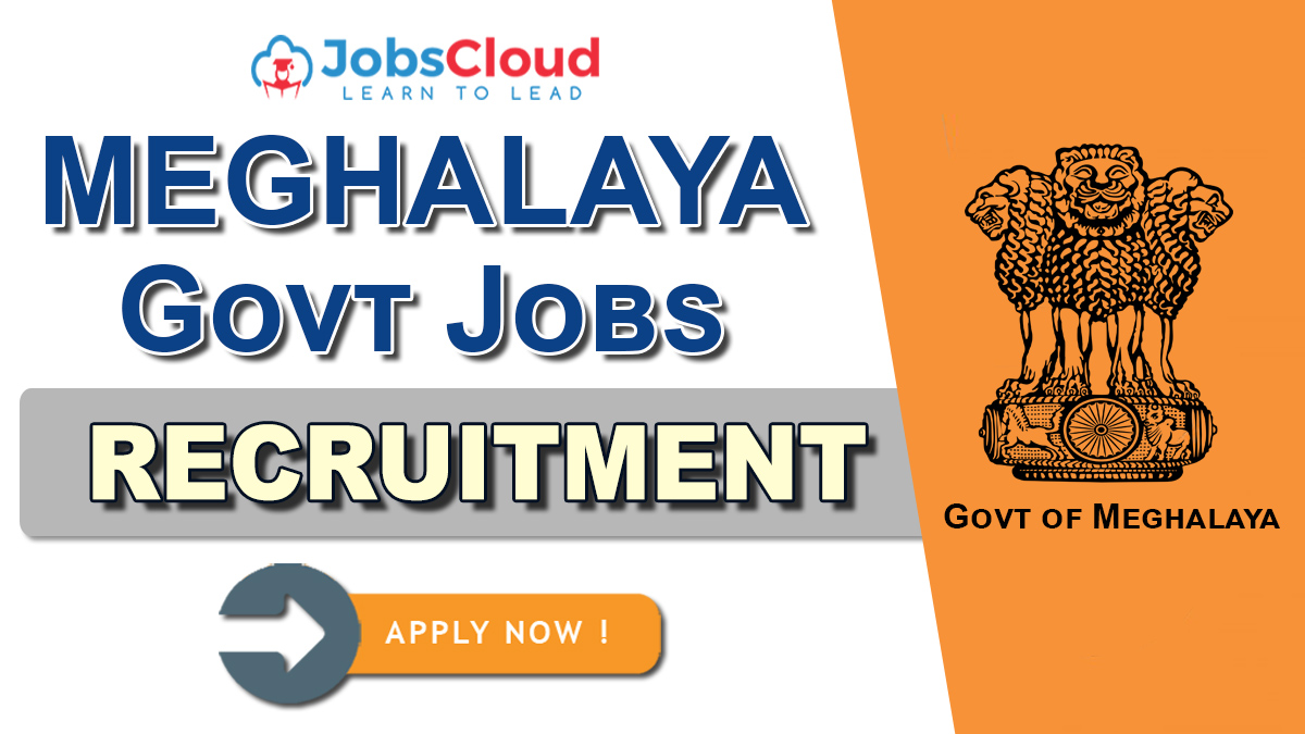 Meghalaya Govt Job 2024 Latest Vacancies on March 2024