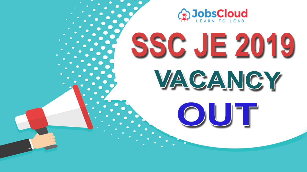 SSC JE 2019-20 Vacancies (Out): Check Category wise Tentative Vacancies
