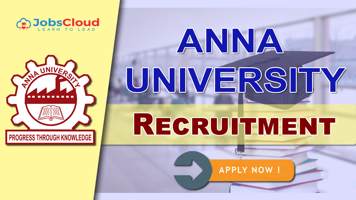 Anna University Recruitment 2020: Peon, Assistant Posts – Apply Now