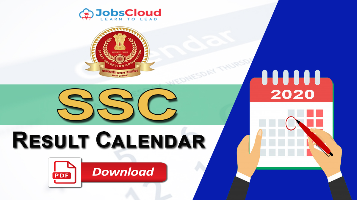 SSC Result Calendar 202021 Check SSC Exams Tentative Result Date