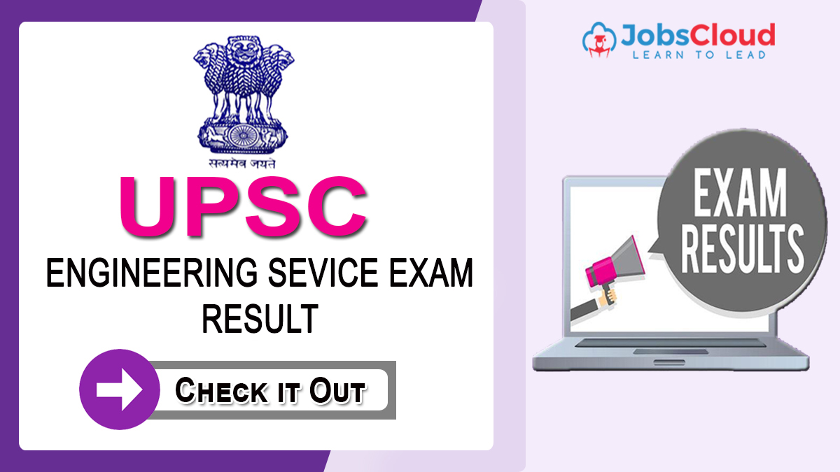 UPSC ESE Prelims Result 2024 Declared Check Result JobsCloud